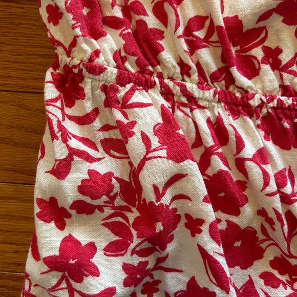 Draper James RSVP Blouse Women’s Size M Floral Puff Sleeve Square Neck Lined - Picture 10 of 10